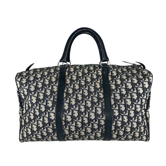 Dior Vintage Monogram Trotter Boston Bag - Picture 2 of 8